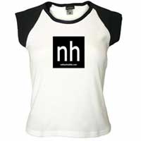 black and white shirt